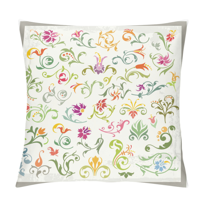 Personality  Floral Ornamental Designs Set Pillow Covers