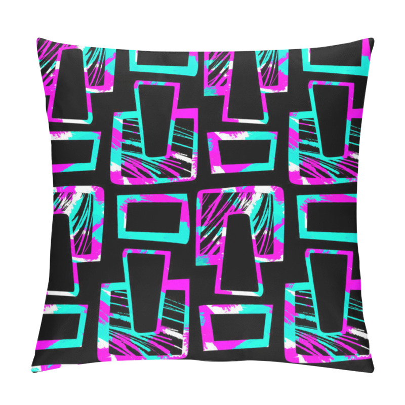 Personality   Seamless Urban Funky Textile Pattern  Pillow Covers