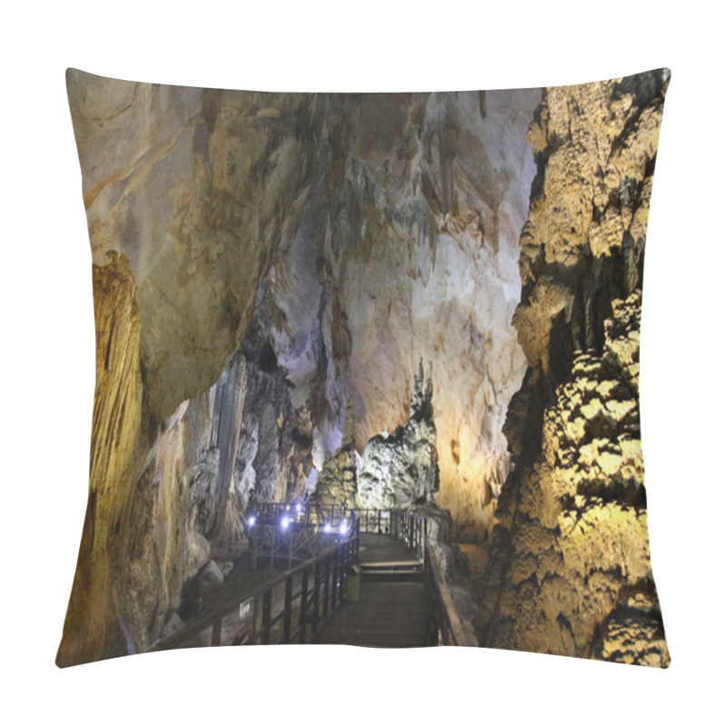 Personality  Paradise Cave In The National Park Vietnam Pillow Covers