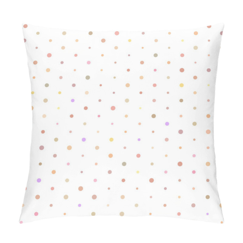 Personality  Seamless Pattern With Polka Dots Pillow Covers