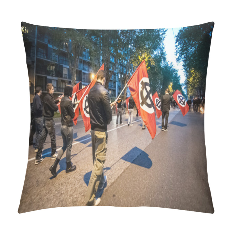 Personality  Casa Pound Manifestation Pillow Covers