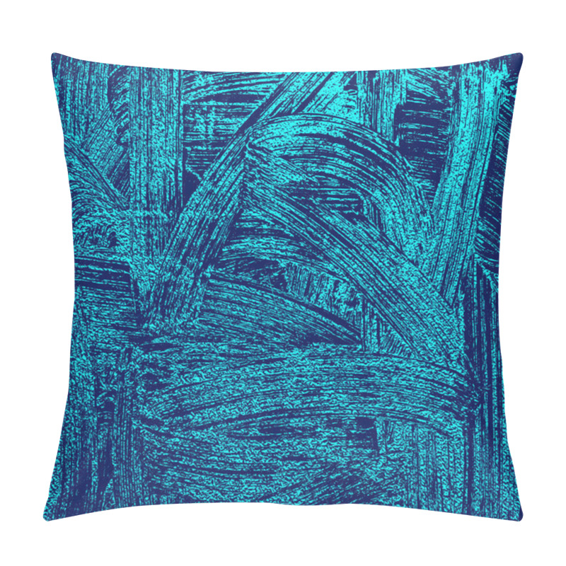 Personality  Abstract Glossy Texture. Stain Of Paint, Varnish. Hand Drawn Vector Ink Spot. Grunge Brush Pillow Covers