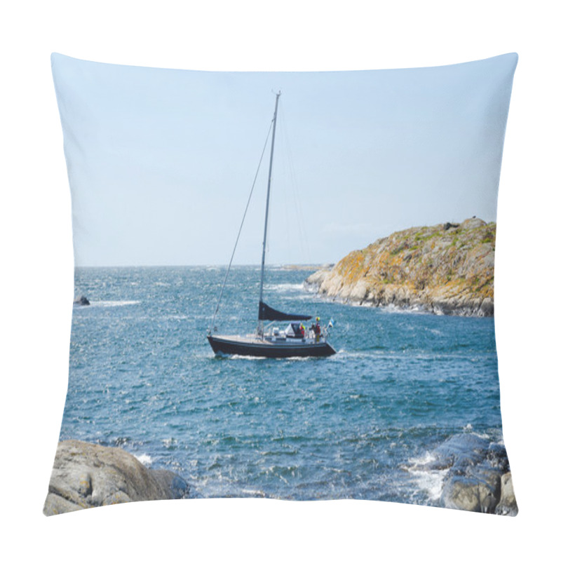 Personality  Sailboat At The Westcoast Pillow Covers