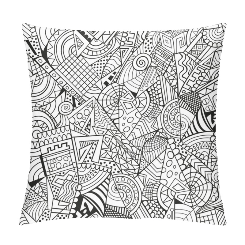 Personality  Geometric Forms Background Pillow Covers