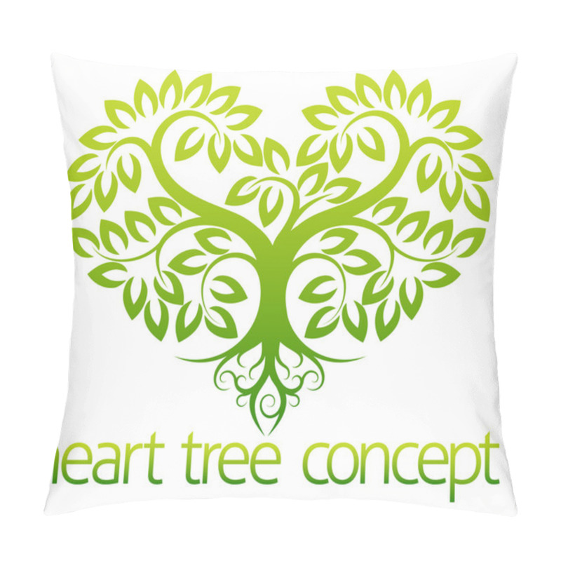 Personality  Heart Tree Concept Pillow Covers