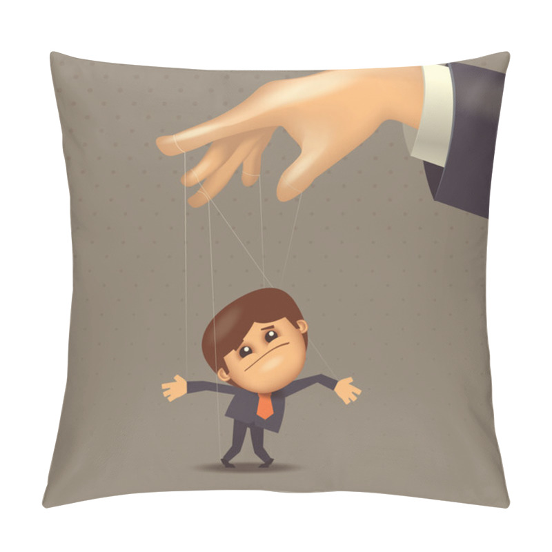 Personality  Puppet. Vector Format Pillow Covers