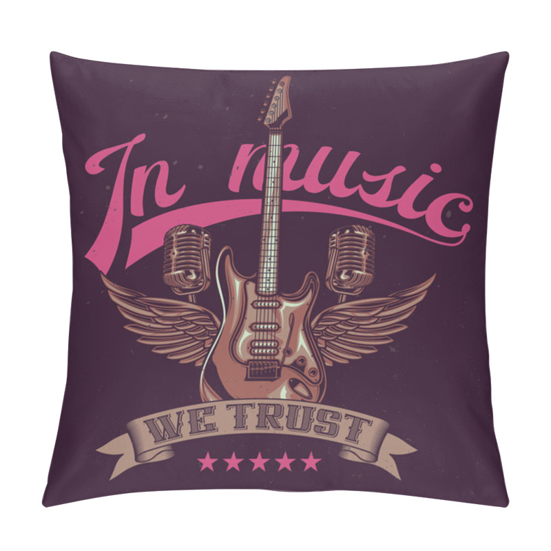 Personality  T-shirt Or Poster Design Pillow Covers