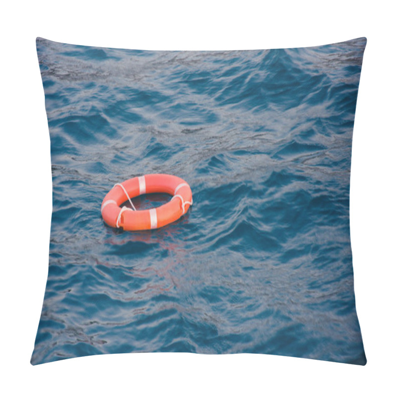 Personality  Orange Rubber Rings In The Sea Pillow Covers