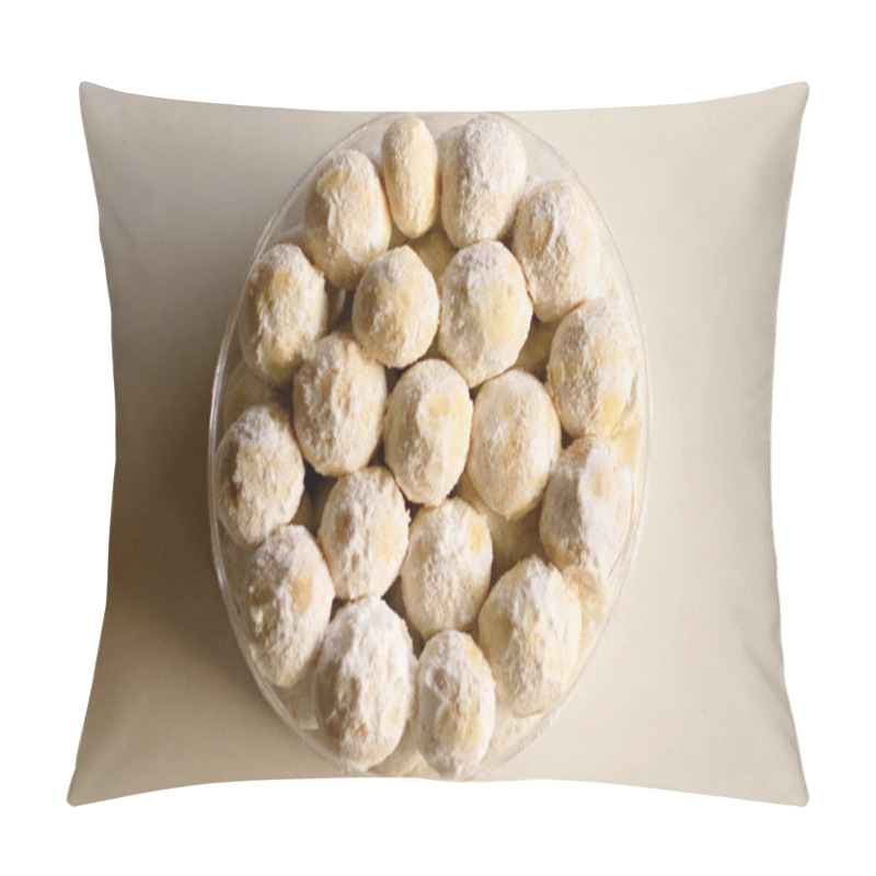 Personality  Snow White Cookies Or Kue Puteri Salju. Typical Delicacy For Festive Occasions And Major Holidays, Such As Lebaran (Eid Ul-Fitr), Natal (Christmas) And Imlek (Chinese New Year). Pillow Covers