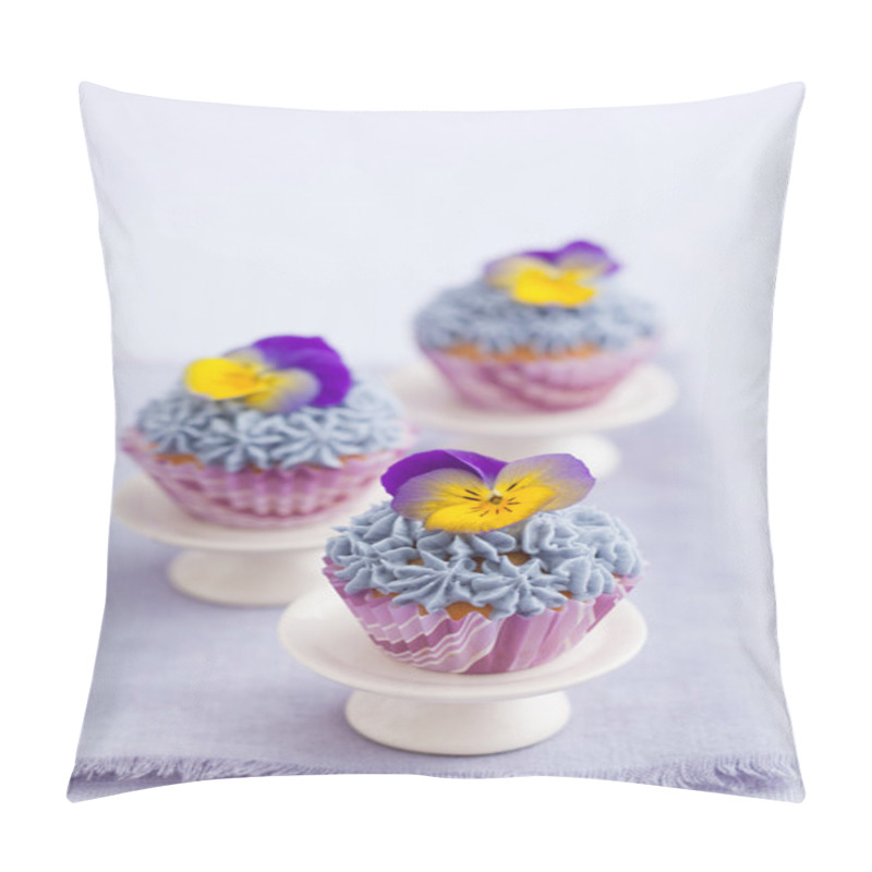 Personality  Three Mini Cupcakes Pillow Covers