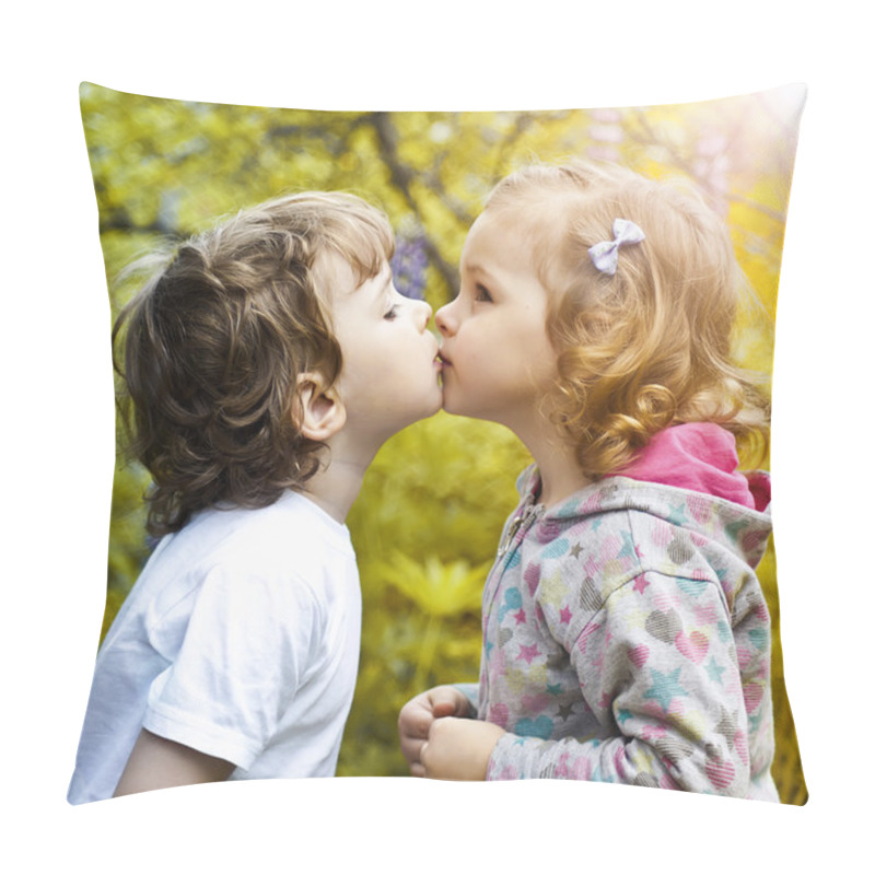 Personality  First Kiss Pillow Covers