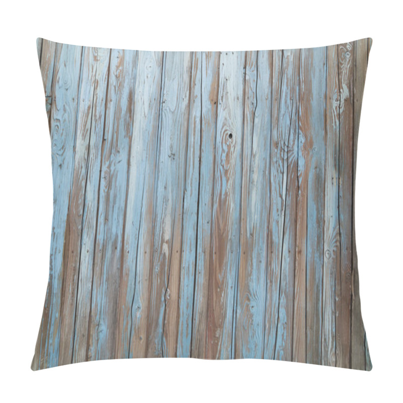 Personality  Old Blue Wood Wall  Pillow Covers