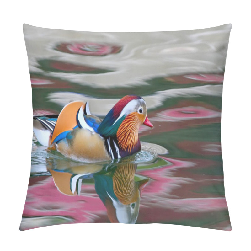 Personality  The Mandarin Duck (Aix Galericulata) Male Pillow Covers