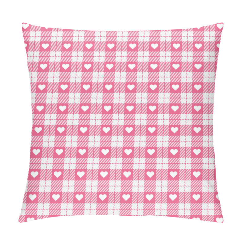 Personality  Valentine Day Tartan Plaid. Pattern Scottish Cage Pillow Covers