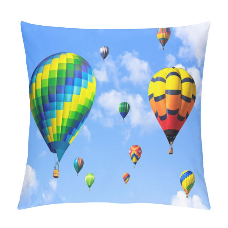 Personality  Hot Air Balloons Pillow Covers