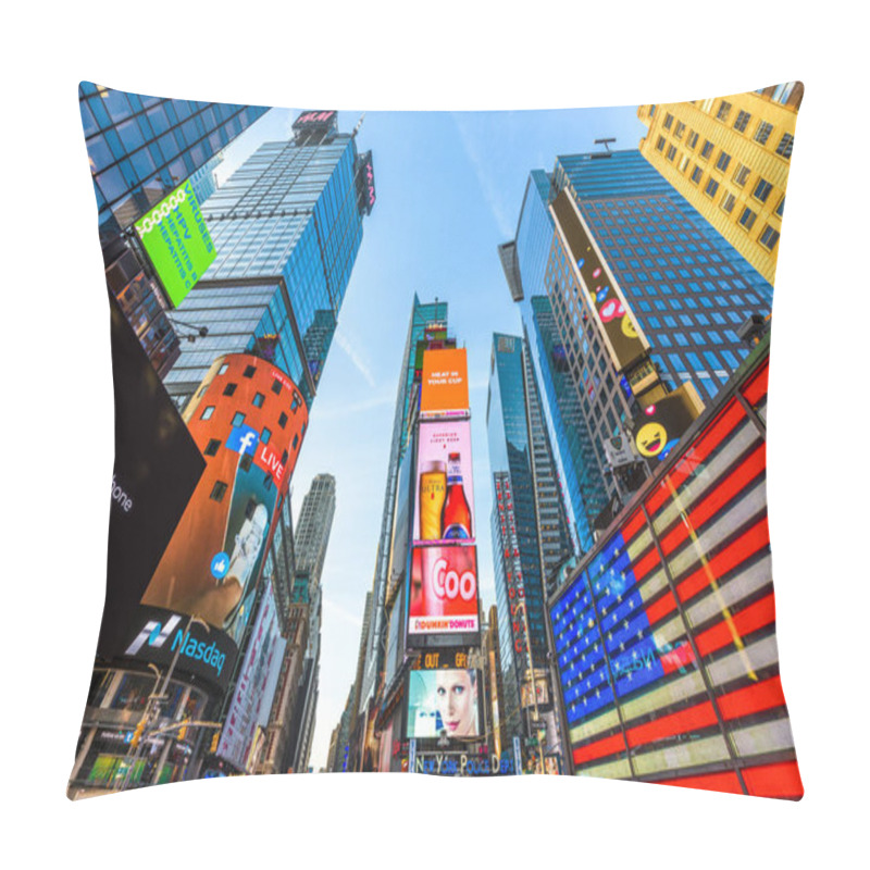 Personality  Times Square New York Pillow Covers