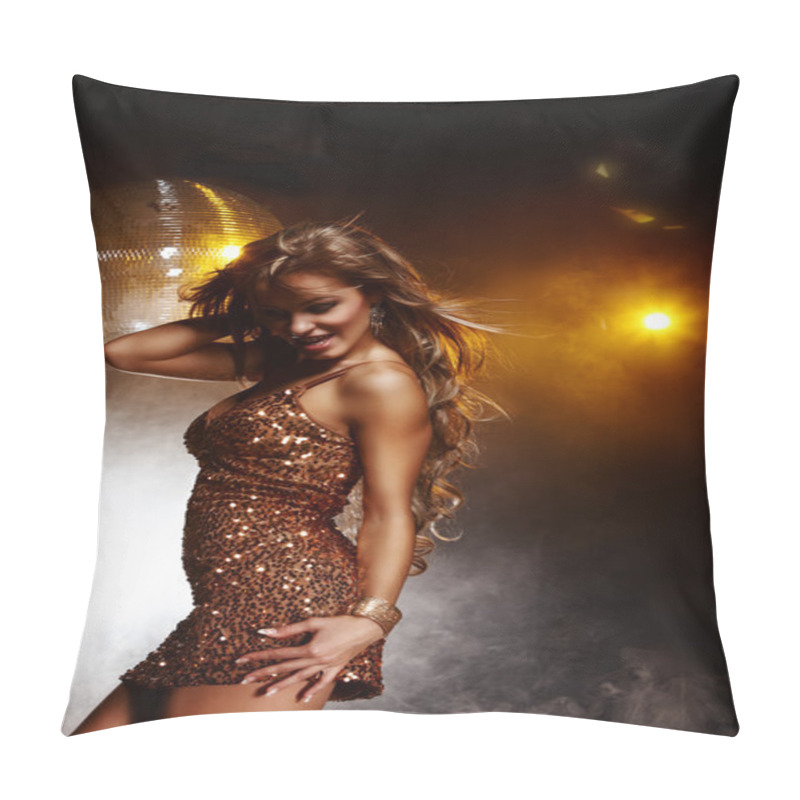 Personality  Disco Girl Pillow Covers