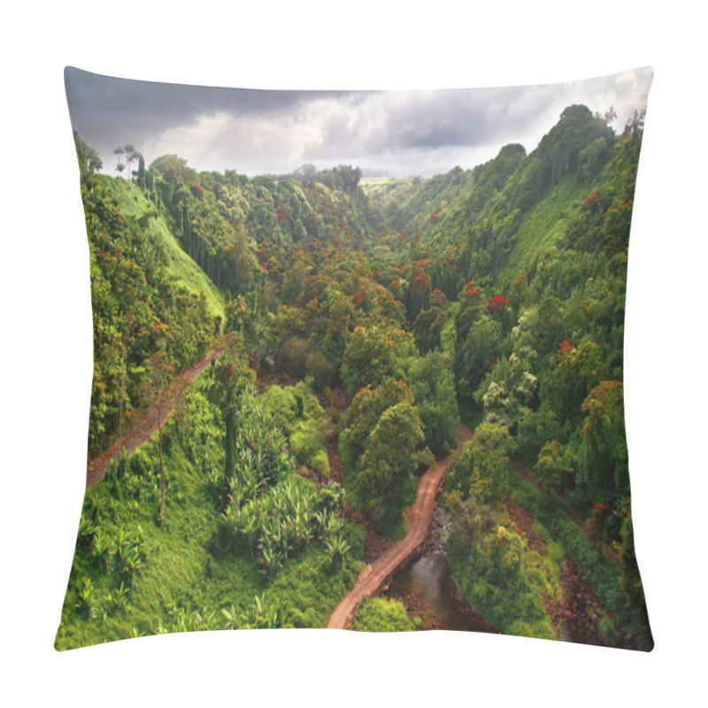 Personality  Landscape Of Hawaii Pillow Covers