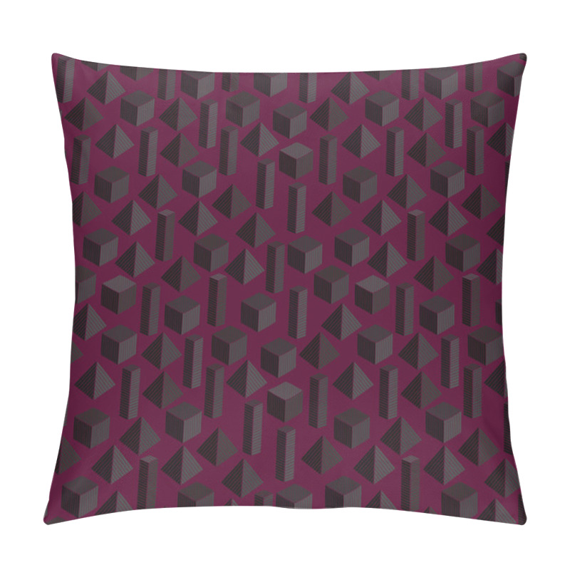 Personality  Decorative Bright Tecture With Geometric Shapes Pillow Covers