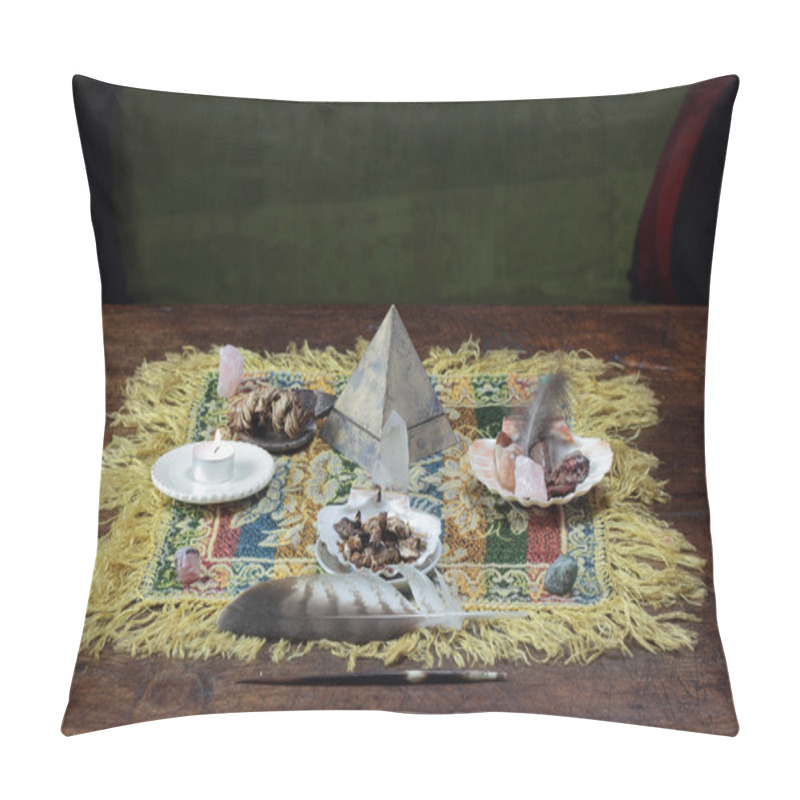 Personality  Metaphysical Shamanic Mesa Pillow Covers