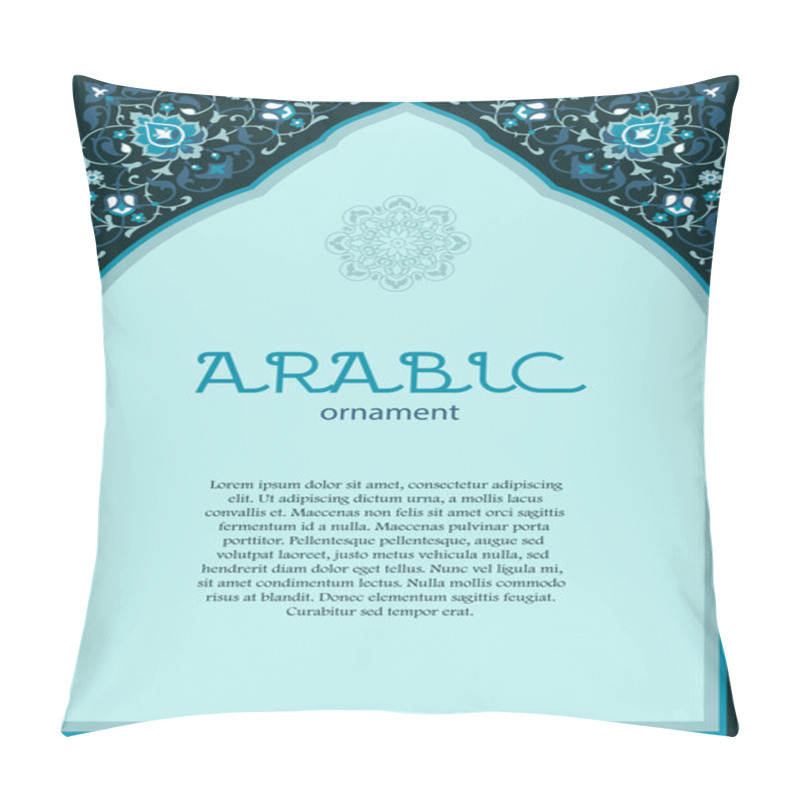 Personality  Arabic Style Ornamenal Design Pillow Covers