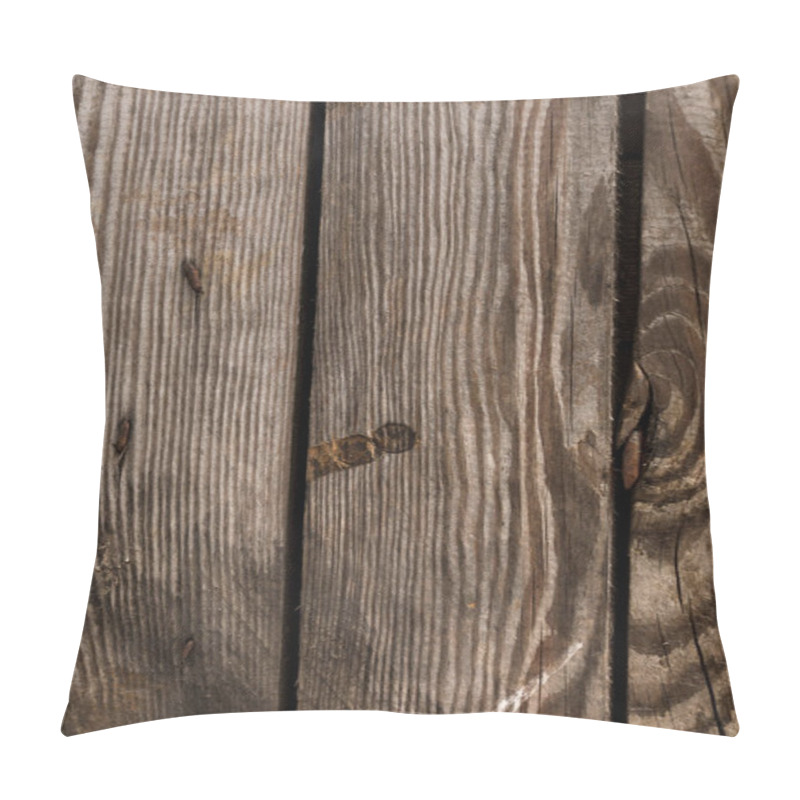 Personality  Empty Wooden Surface Pillow Covers