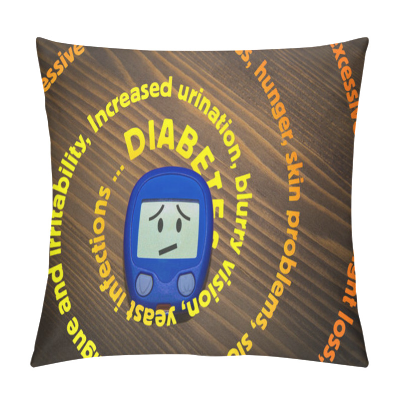 Personality  Diabetes Symptoms Spiral Pillow Covers