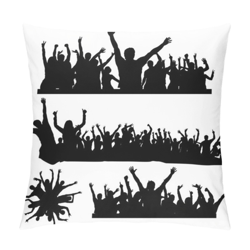 Personality  Dancing Crowds Pillow Covers