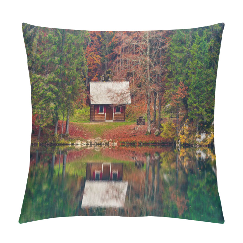 Personality  Autumn Foliage In Fusine Lakes Natural Park, Friuli Italy Pillow Covers