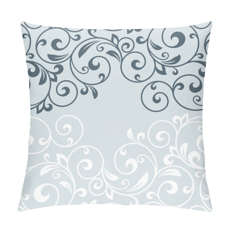 Personality  Floral Greeting Card. Pillow Covers