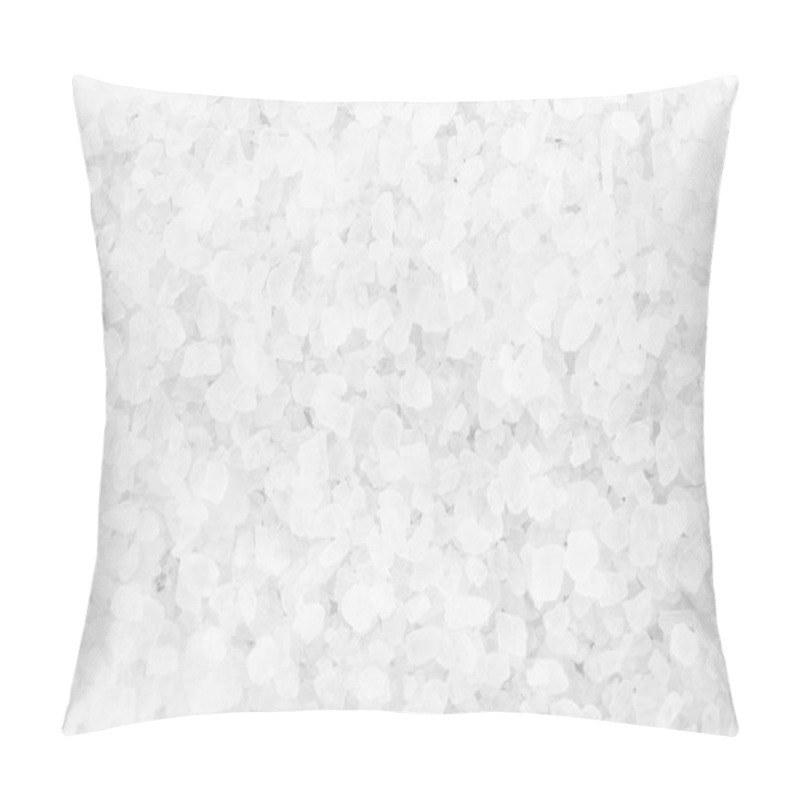 Personality  Crystal Sea Salt May Use As Background, Closeup Pillow Covers