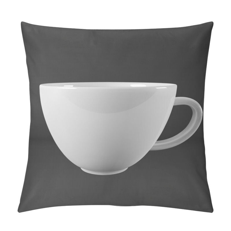 Personality  White China Cup Pillow Covers