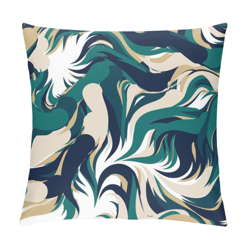 Personality  Abstract Perlin Noise Geometric Pattern  Pillow Covers