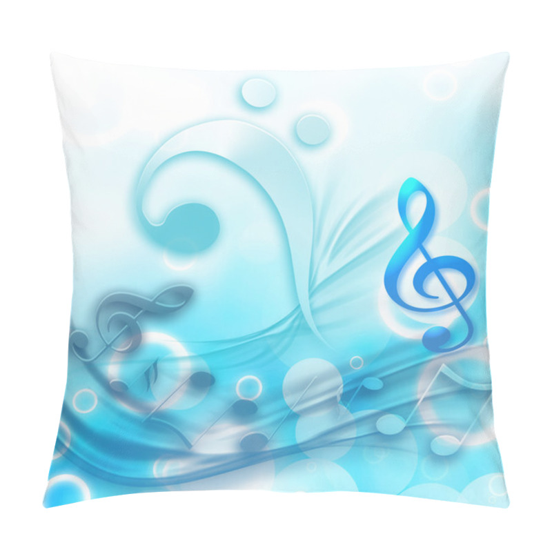 Personality  MUSICAL BACKGROUND Pillow Covers