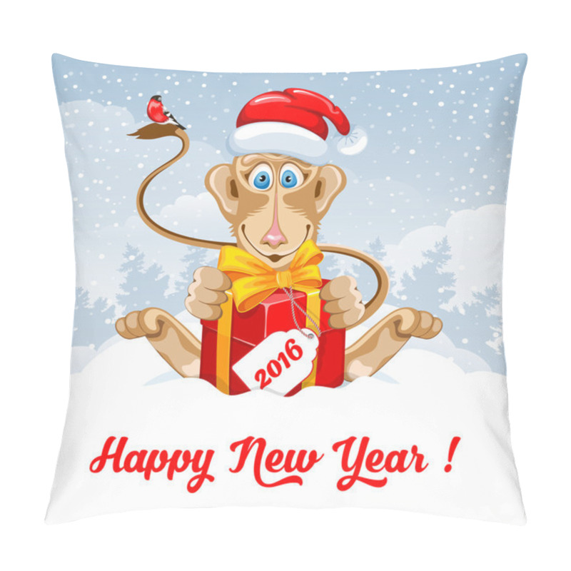 Personality  New Year Monkey Pillow Covers