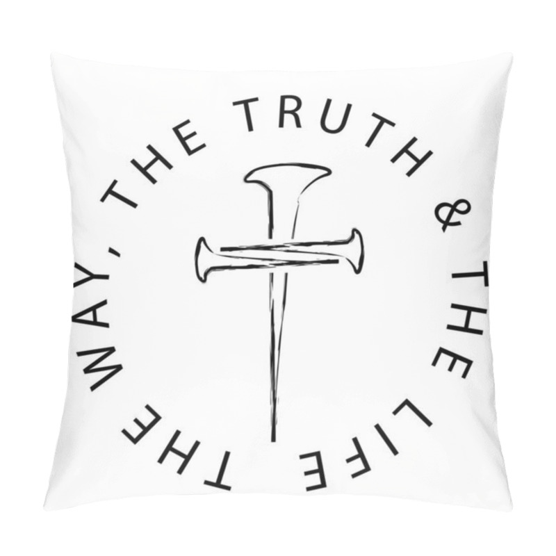 Personality  Gospel Verses, Christian Poster, Inspirational Quote, Scripture Print  Pillow Covers