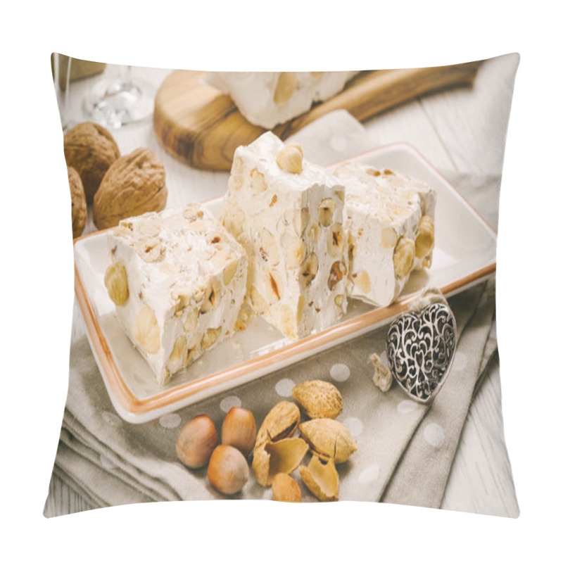 Personality  Nougat With Honey And Hazelnuts Pillow Covers