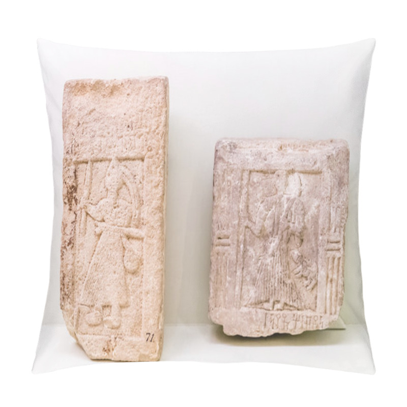 Personality  Statues From Istanbul Archaeology Museum In Istanbul, Turkey Pillow Covers