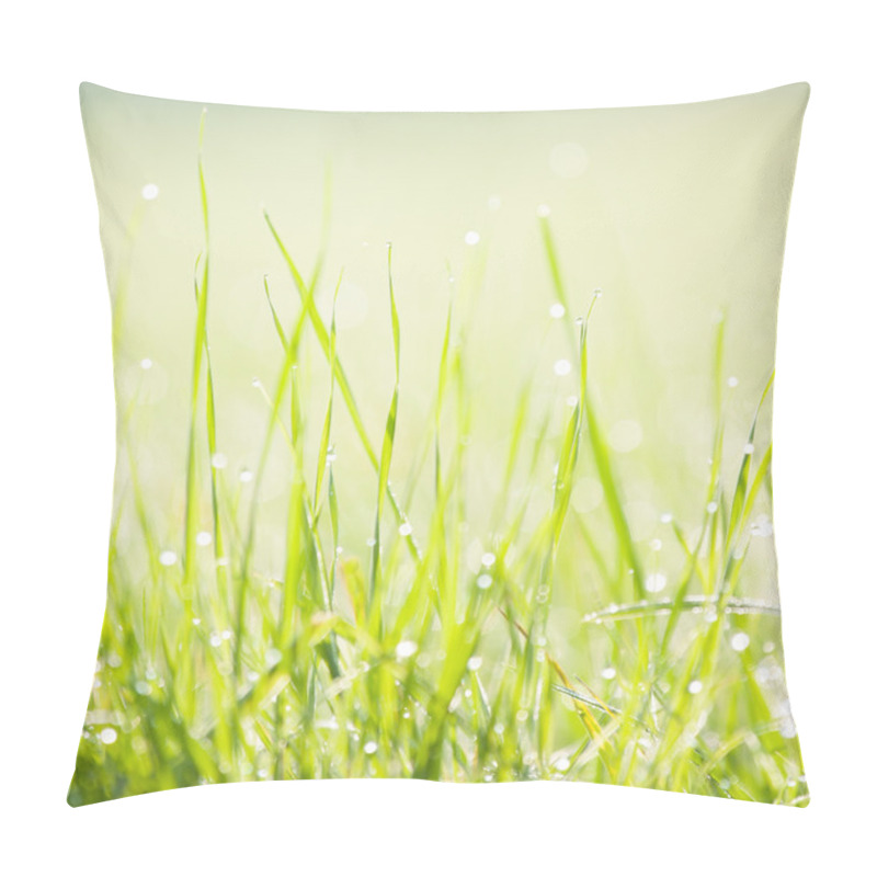 Personality  Dewy Morning Grass Pillow Covers