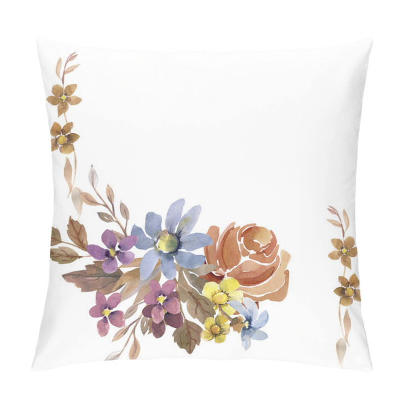 Personality  Folk Illustration  Pattern Pillow Covers