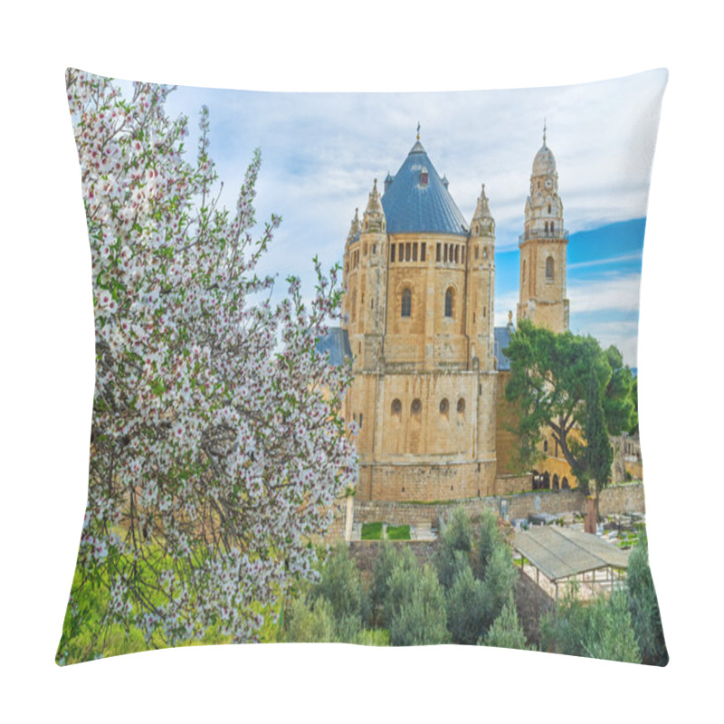 Personality  The Abbey Among The Greenery Pillow Covers