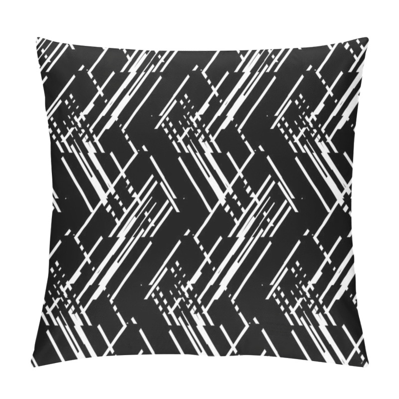 Personality  Abstract Vector Striped Background Pillow Covers