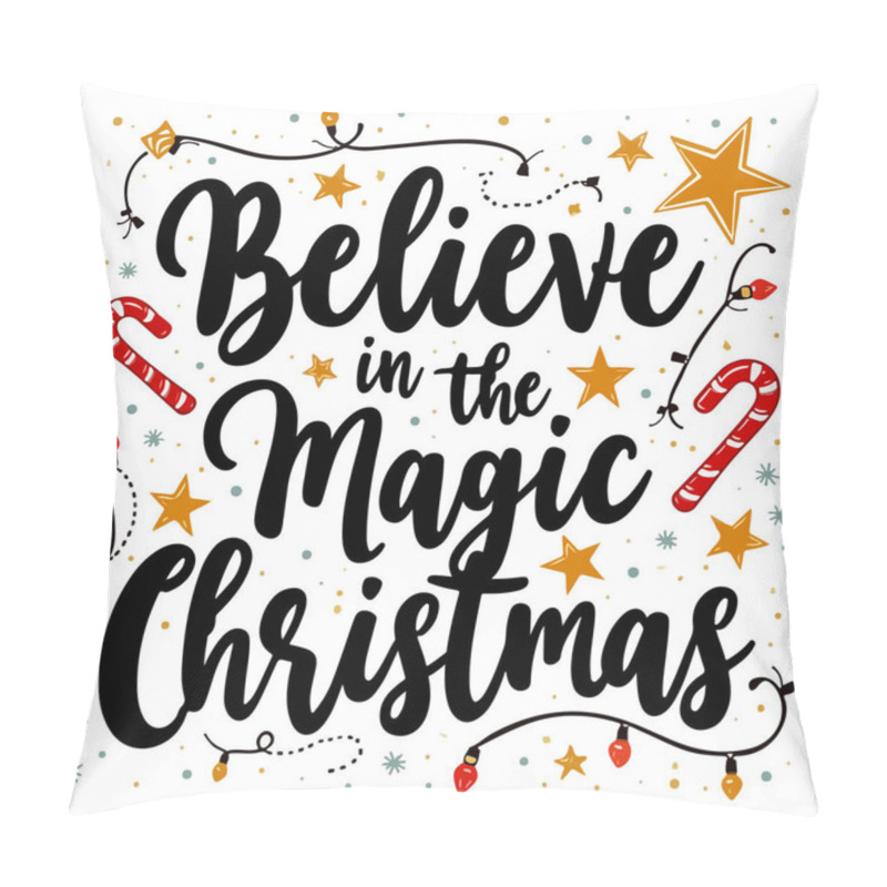 Personality  Festive Christmas Designs: Spreading Cheer With Vector Illustrations Pillow Covers