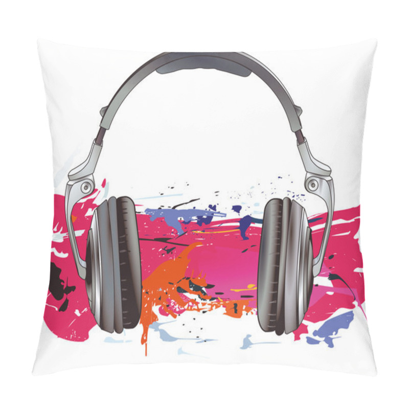 Personality  Headphones Energy Pillow Covers