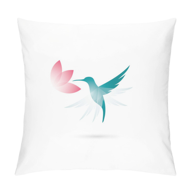 Personality  Hummingbird Symbol Pillow Covers