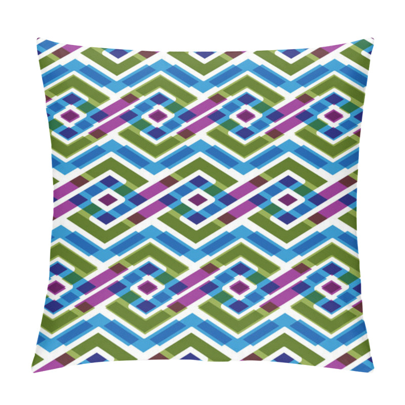 Personality  Bright Abstract Seamless Pattern Pillow Covers