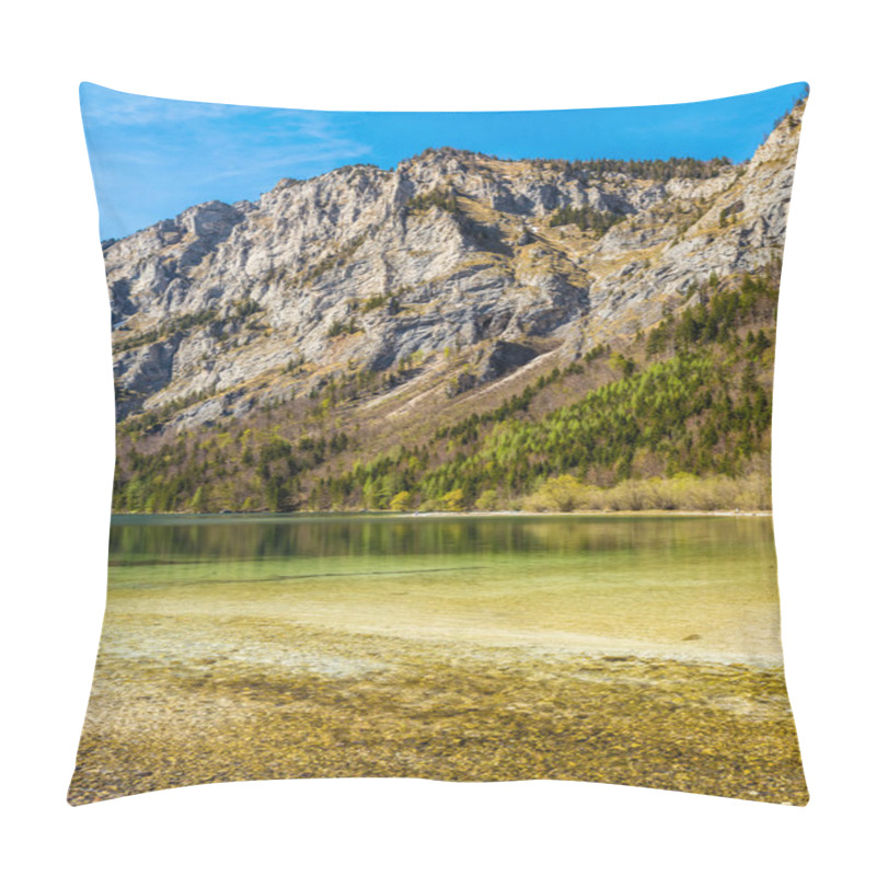 Personality  Lake And Alps In Salzkammergut,Austri Pillow Covers