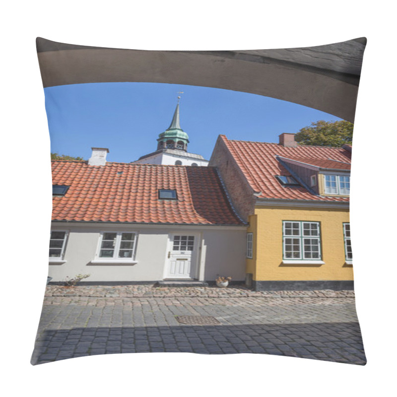 Personality  Houses And Church Pillow Covers