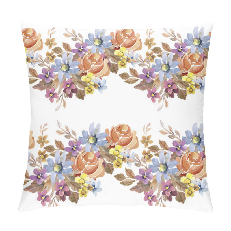 Personality  Folk Seamless Pattern Pillow Covers