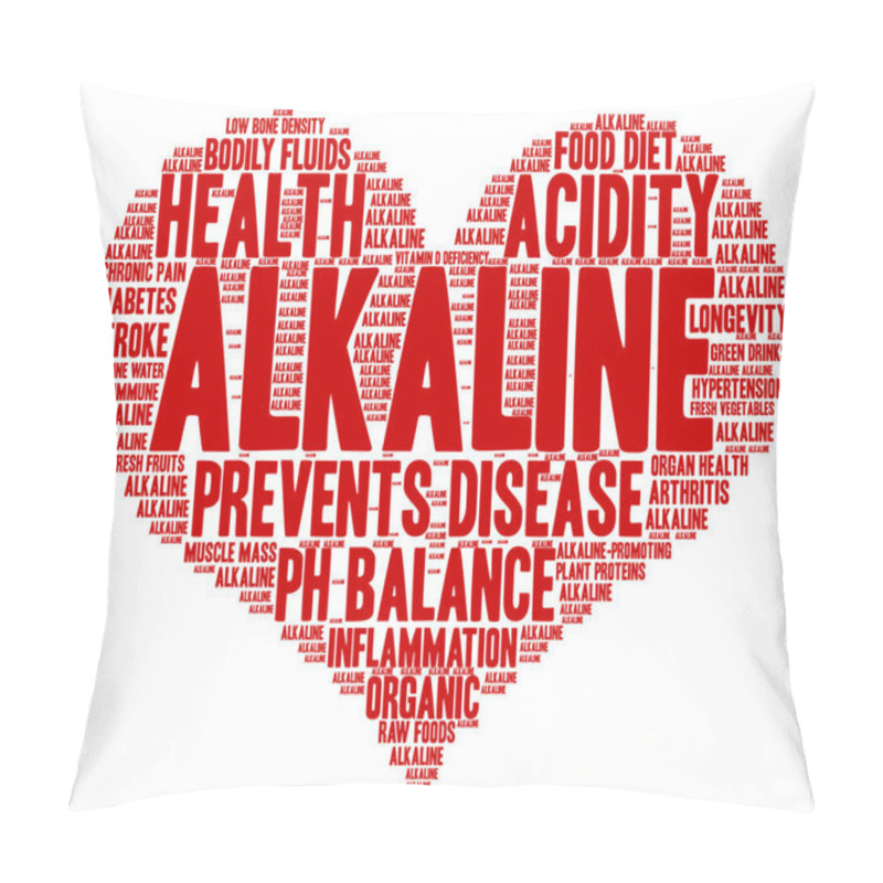 Personality  Alkaline Word Cloud Pillow Covers